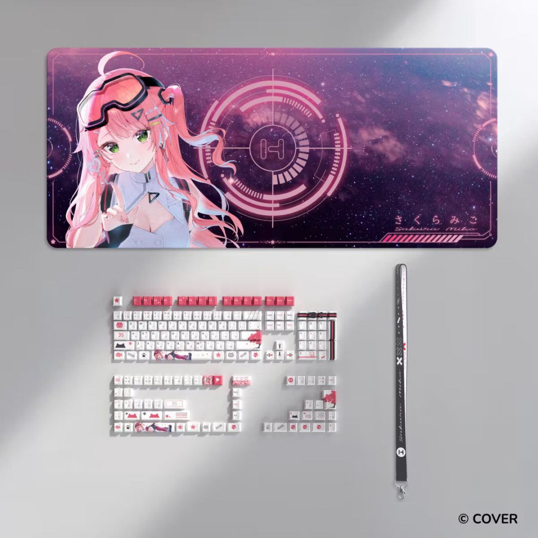 HYTE ホロライブ所属「さくらみこ」限定コラボレーション キーキャップ