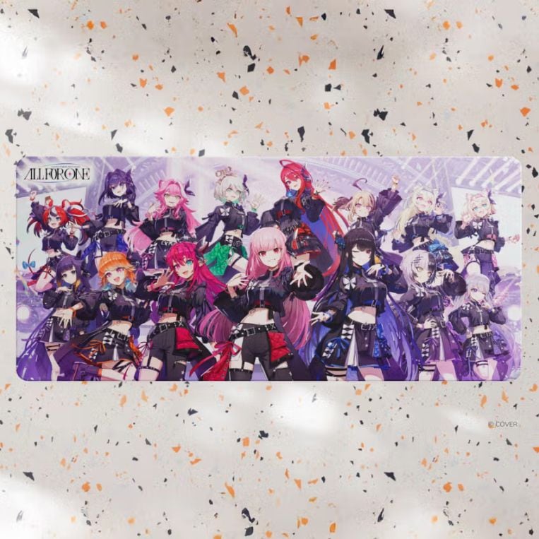 HYTE「ホロライブEnglish」3回目の全体ライブ開催を記念した特大サイズのマウスパッド hololive English 3rd Concert -All for One- Desk Pad
