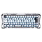 GravaStar ゲーミングキーボード Mercury V60 Pro デラックス版・デュアルキーキャップギフトセット - クロームシルバー【日本語配列】GravaStar Mercury V60Pro 60% Hall Effect Magnetic Switch Gaming Keyboard_Deluxe Edition_JIS Chrome Silver [GS V60 PRO_XTAL_SLV_JP]