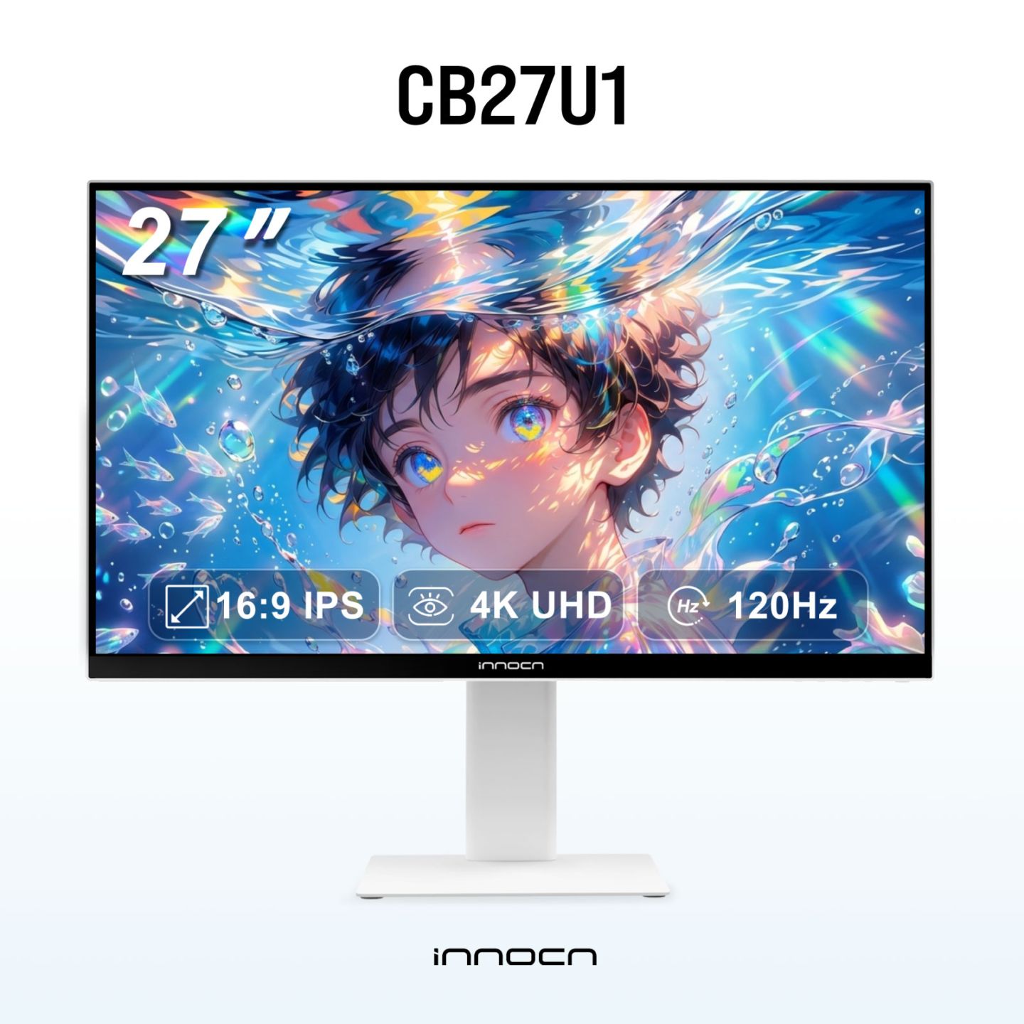 INNOCN 27インチ HDR500nits 4K 120Hz クリエイター向けモニター