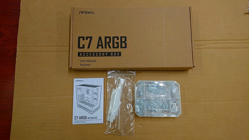 K0218-3 ANTEC Constellation C7 ARGB WHITE (ジャンク品)