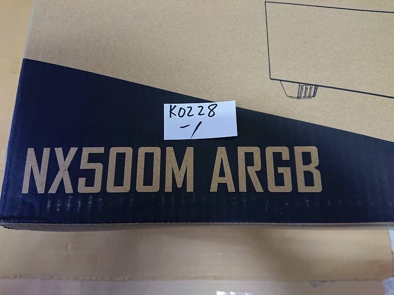 K0228-1 ANTEC　NX500M ARGB (ジャンク品)