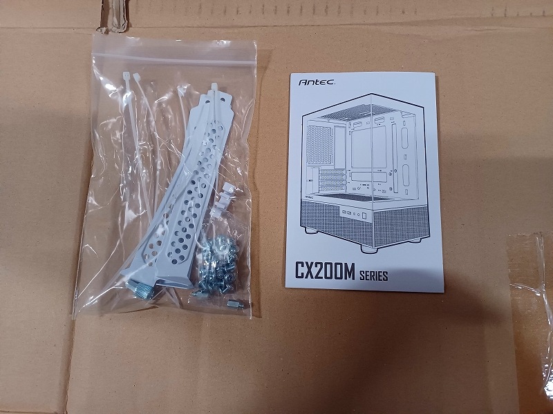 K0922-1 ANTEC CX200M RGB ELITE WHITE (ジャンク品)