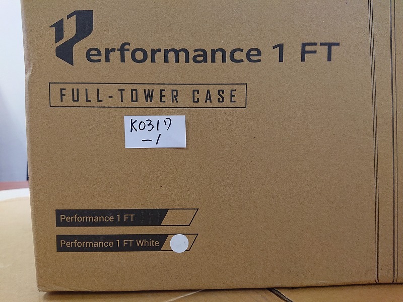K0317-1 ANTEC Performance 1 FT White (ジャンク品)