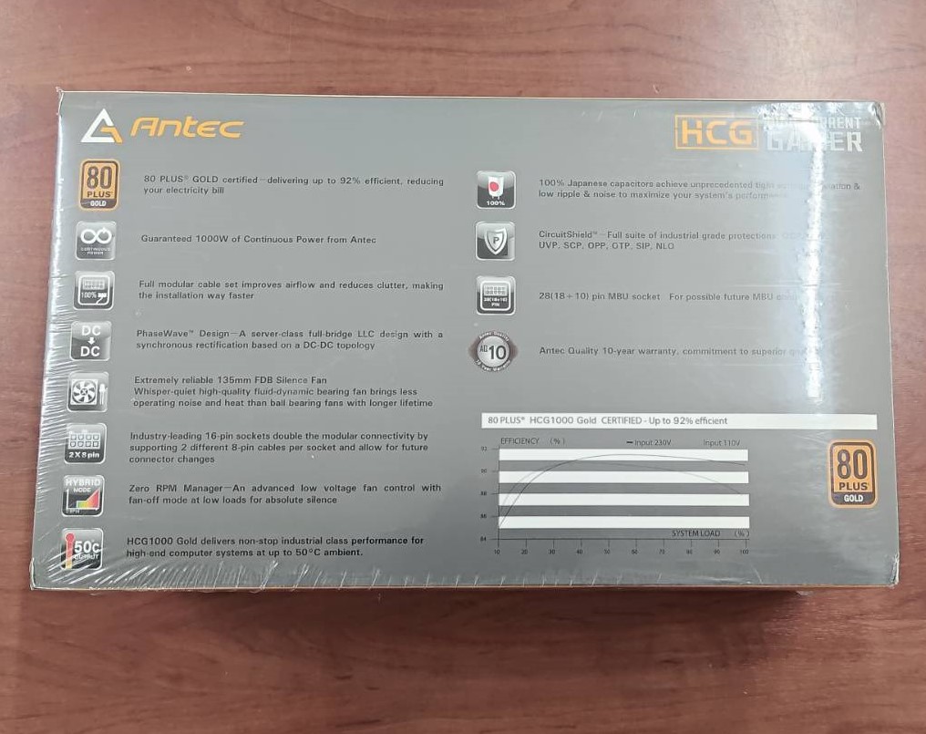 K1127-12 ANTEC HCG1000W 電源　ジャンク