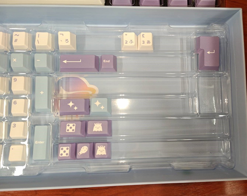 L0529-10 hololive English - Connect the World - Keycap Set & Desk Pad ジャンク