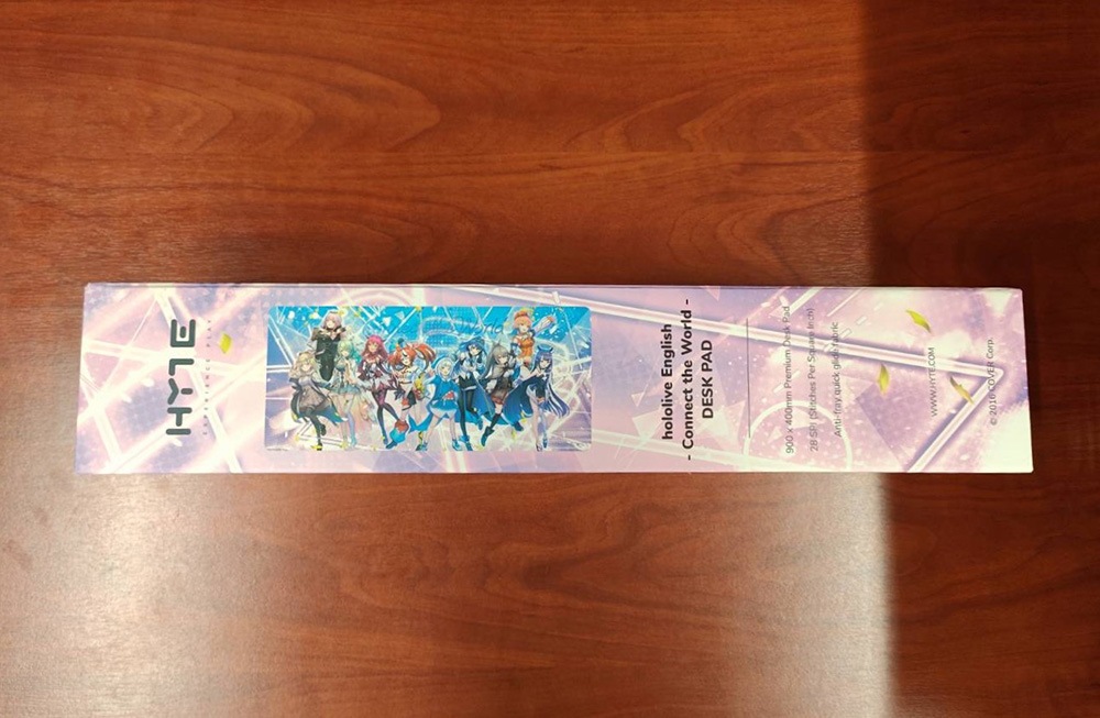 L0529-10 hololive English - Connect the World - Keycap Set & Desk Pad ジャンク