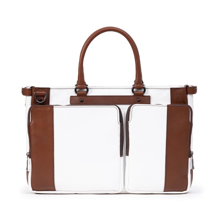 【値下げしました】PELLE NOBRIDA ビジネスバッグ ブラウン 東京ヒマワリ / 【約10営業日内に発送】ペッレ モルビダ(PELLE