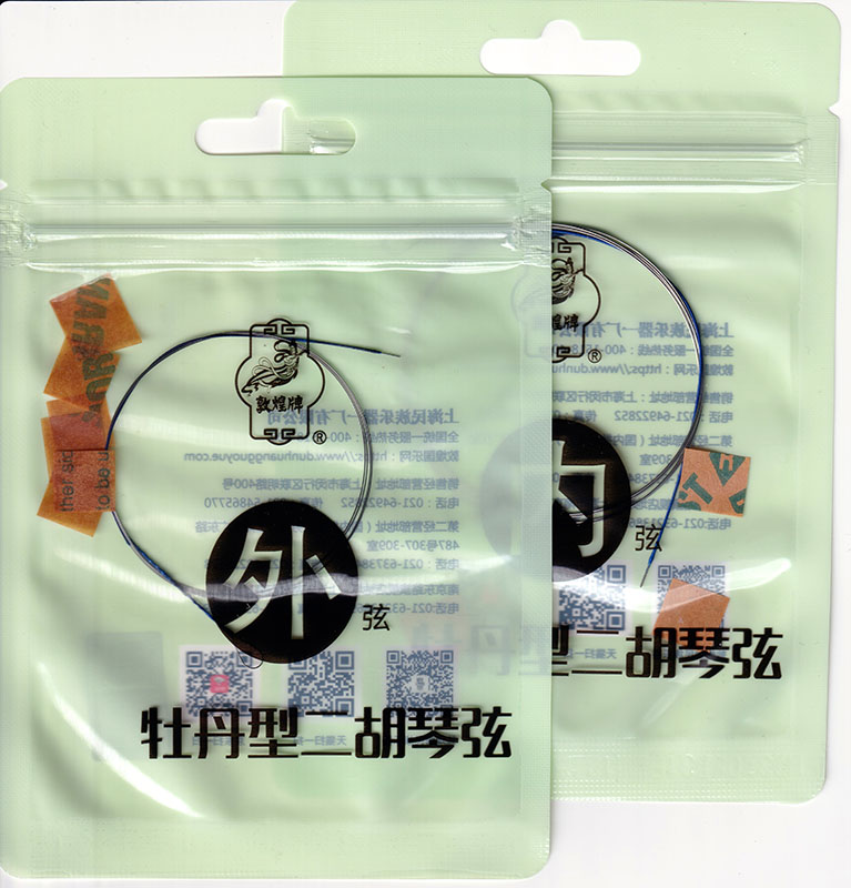 上海民族楽器 | 敦煌碑 牡丹型 二胡弦セット | リンリン二胡