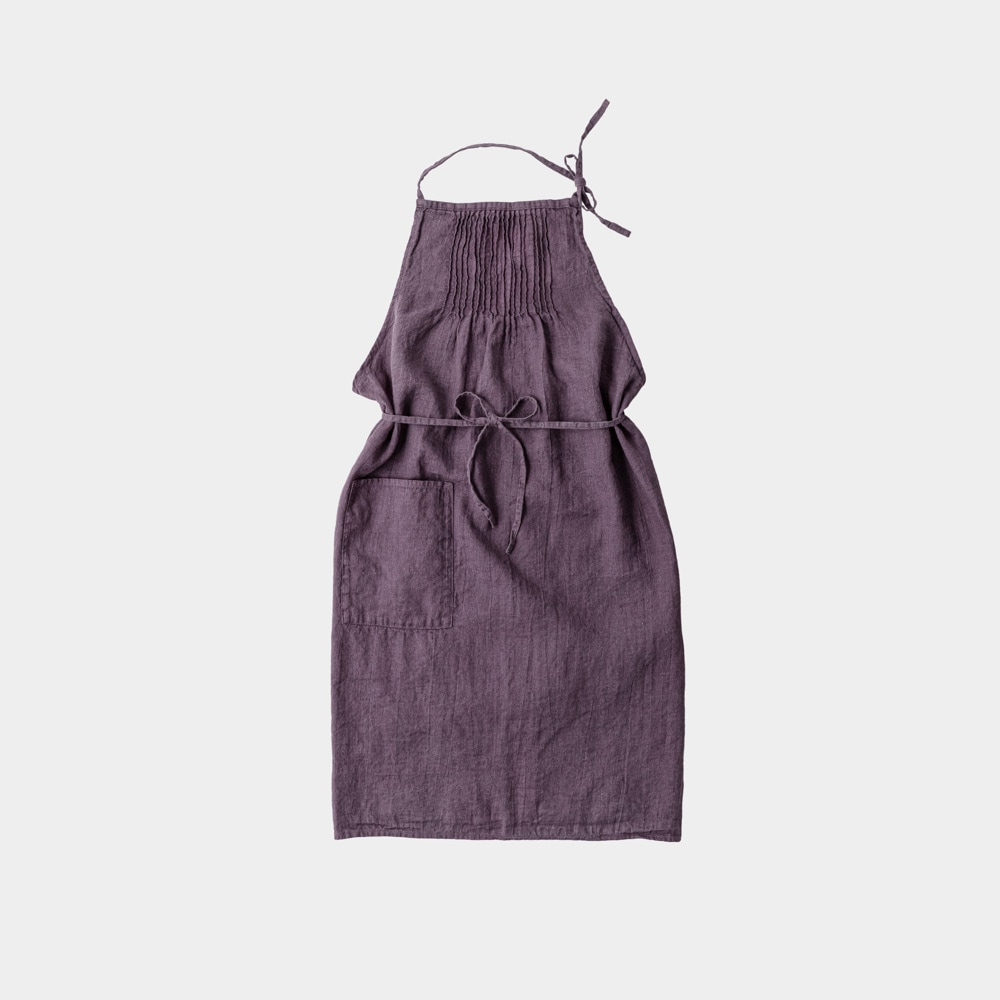 【2月下旬入荷予定】 _ フルエプロン サビーヌ _ ヴィンテージグレープ
