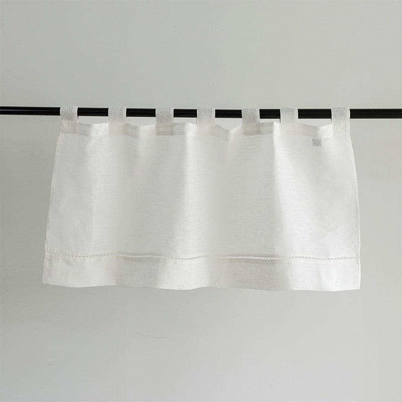 【8月上旬入荷予定】 _ カフェカーテン トレッチャ _ オフホワイト