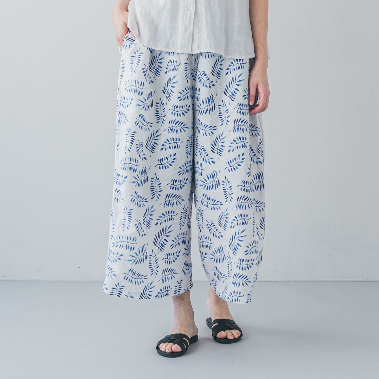 H13　ワイドパンツ _ フロレゾン シュロー