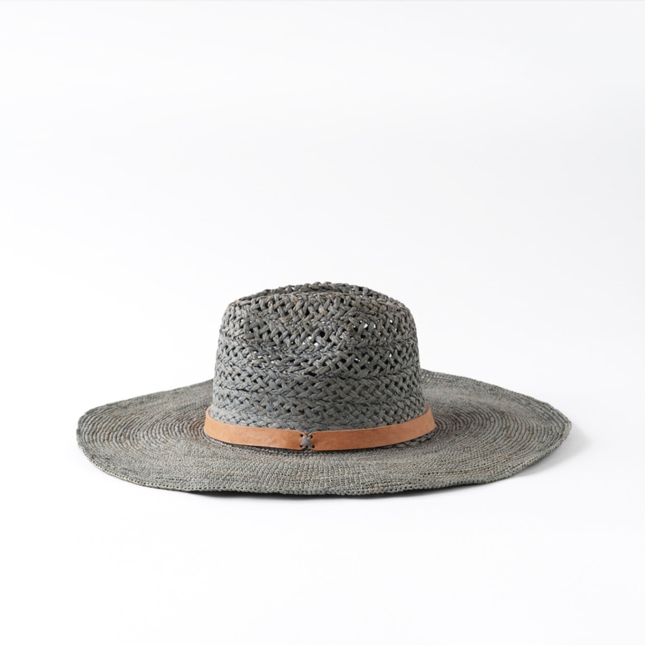 SOARY L ラフィアハット　Gray