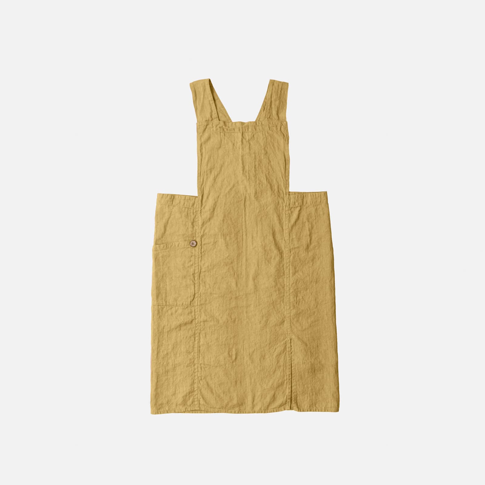 フルエプロン アニタ _  アンティークイエロー
