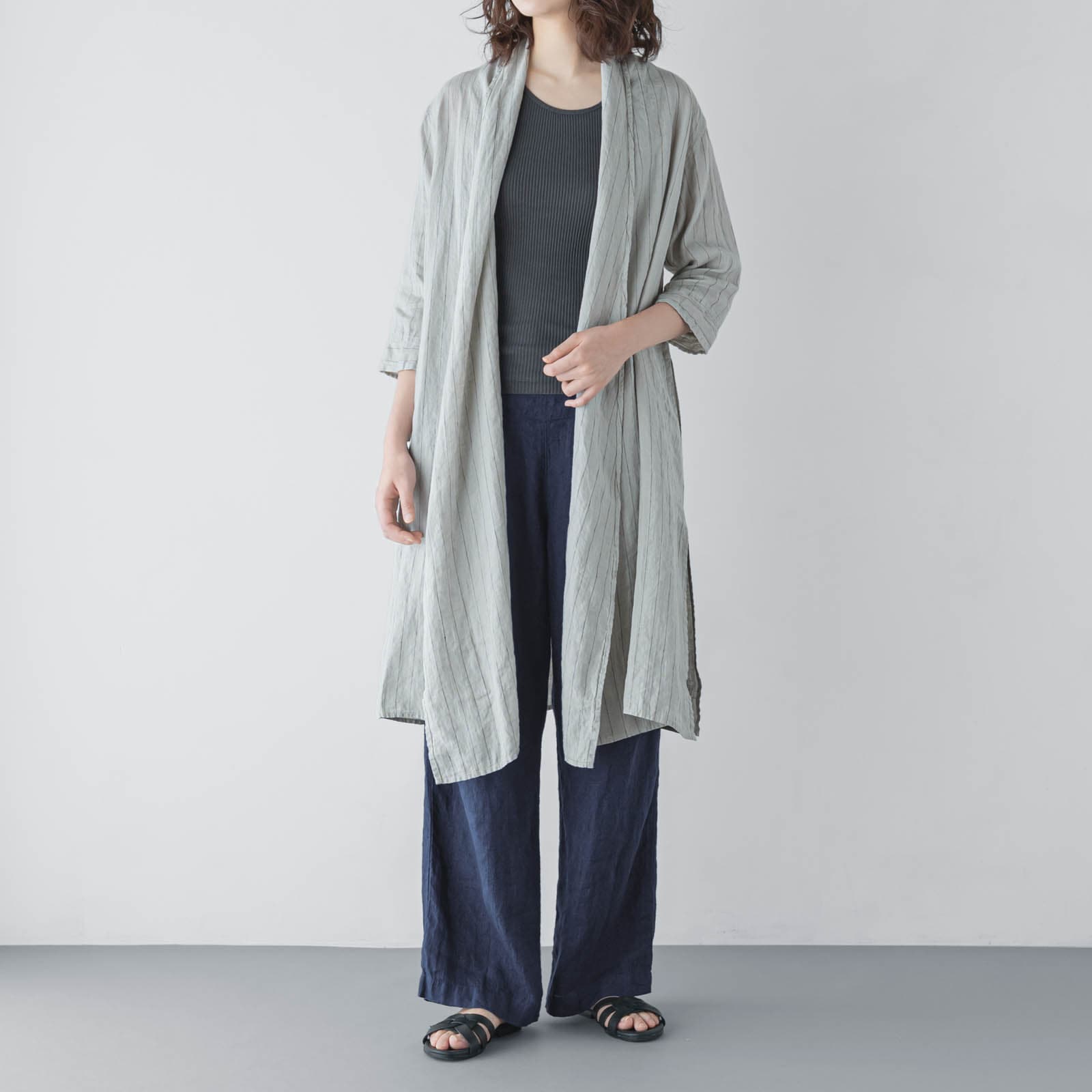 E56-1　ローブカーディガン _ ヴィルガ・サンドル