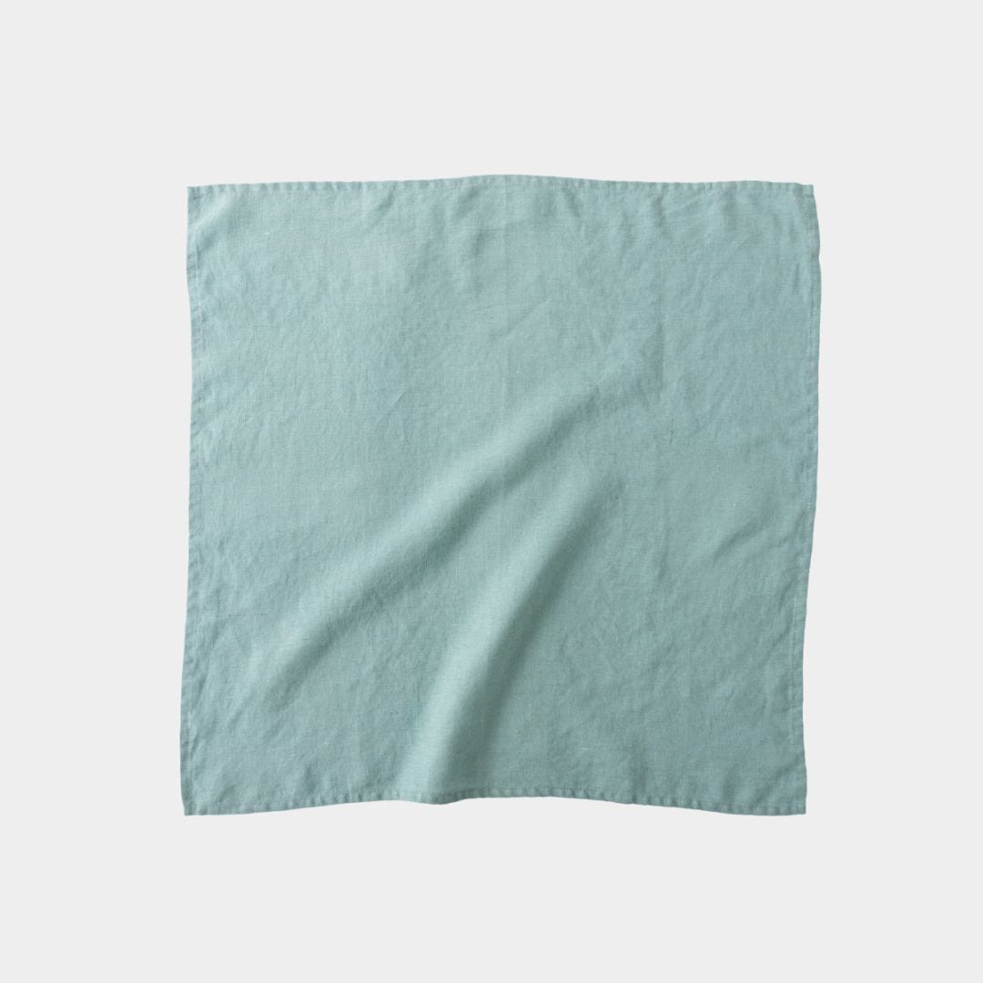 SONORO _ リネン マルチクロス _ ブルーグリーン