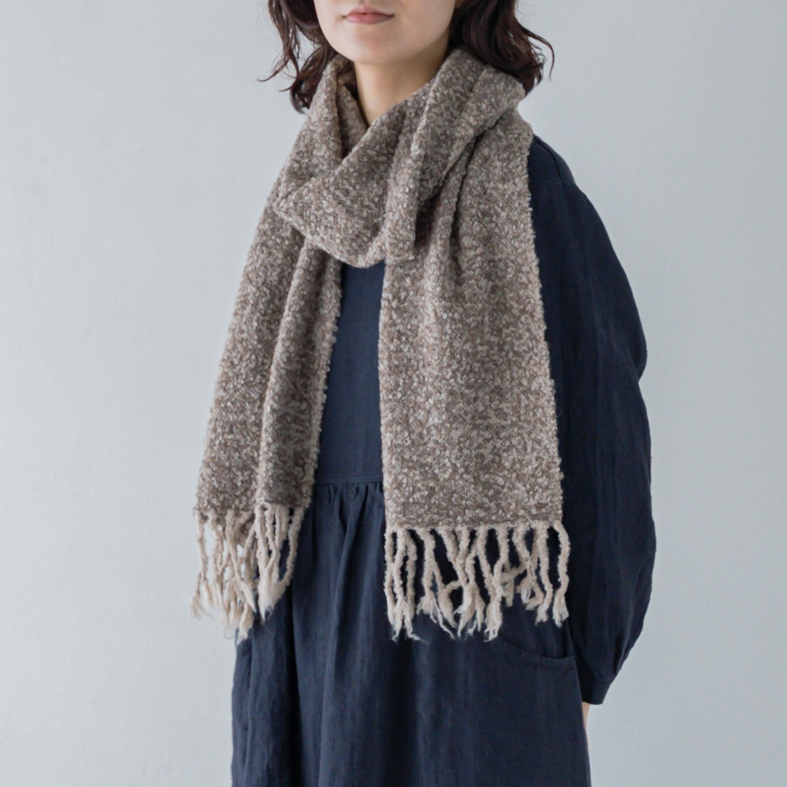 アルパカ ストール _ ブクレ