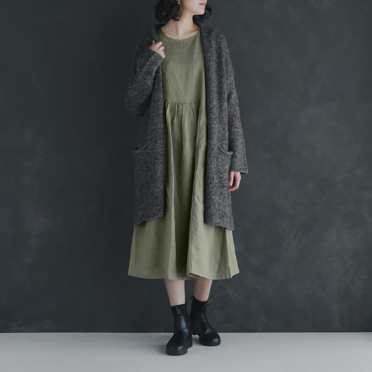 メゾンドソイル　アルパカロングカーディガン スーリーアルパカ ロングカーディガン | maison TOMORROWLAND