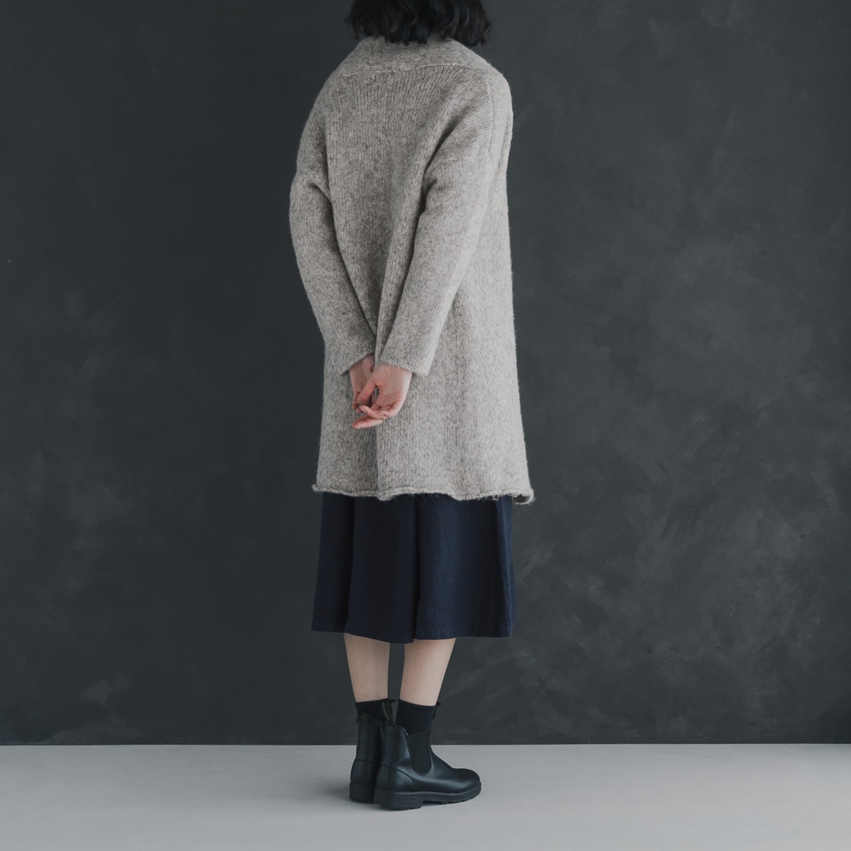 メゾンドソイル　アルパカロングカーディガン スーリーアルパカ ロングカーディガン | maison TOMORROWLAND