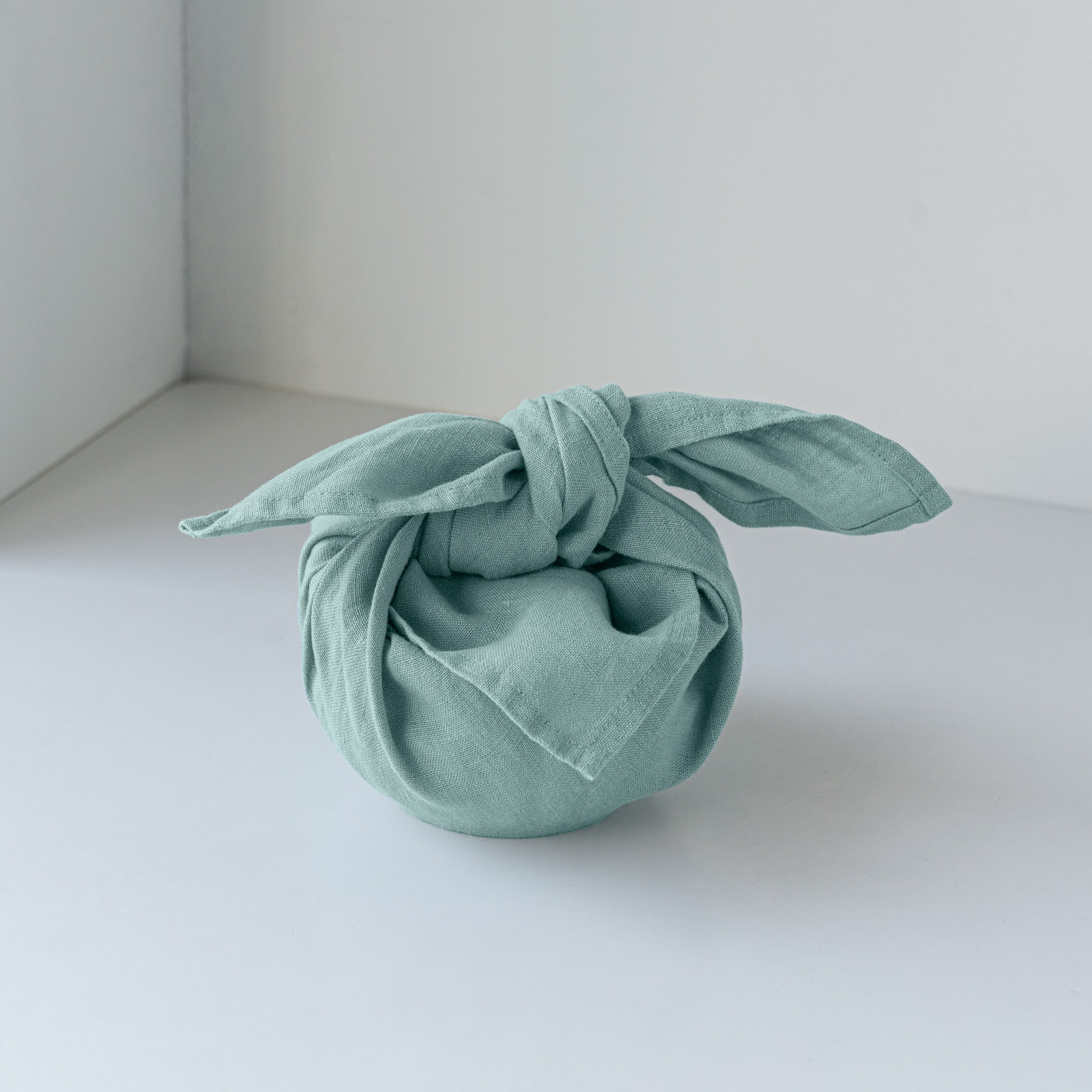 リネンマルチクロス　Bluepottery SONORO _ リネン マルチクロス _ ブルーグリーン