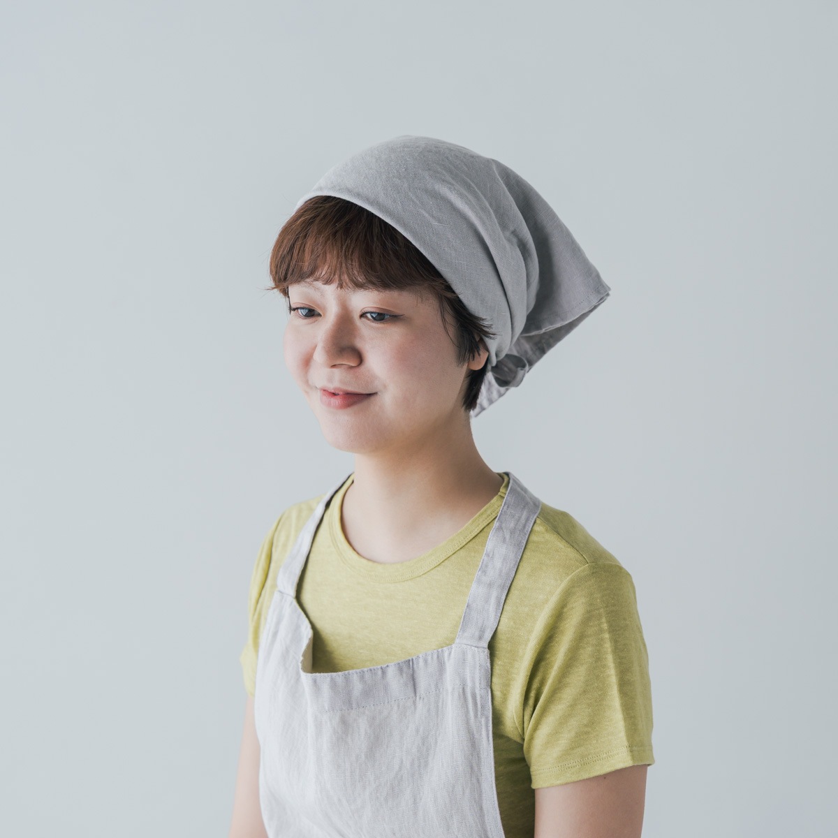 SONORO _ リネン マルチクロス _ ライトグレイ