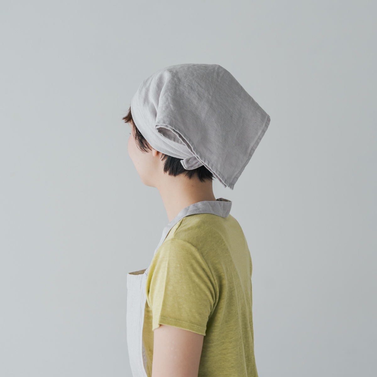 SONORO _ リネン マルチクロス _ ライトグレイ