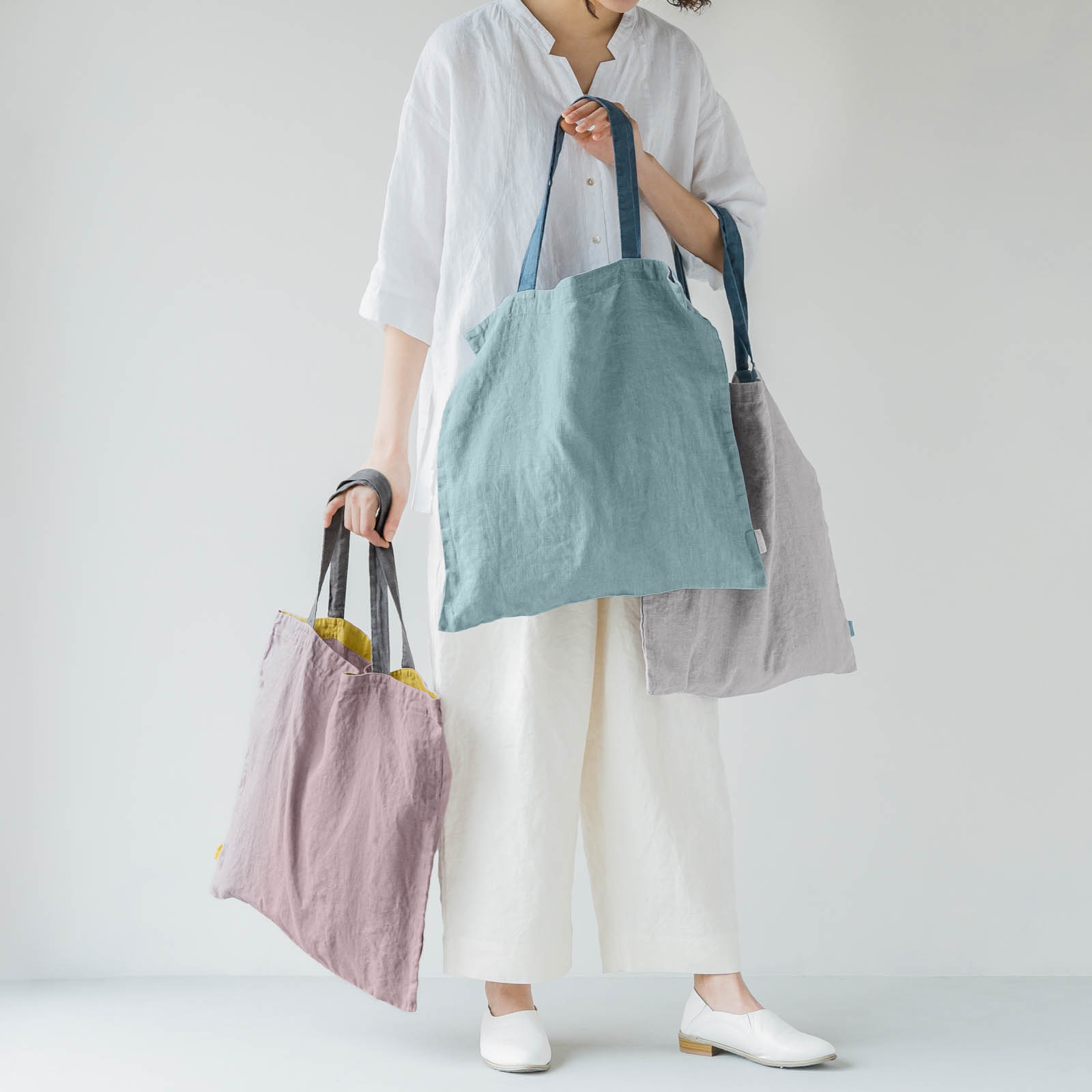 バッグ マノン _ コーラルブルー