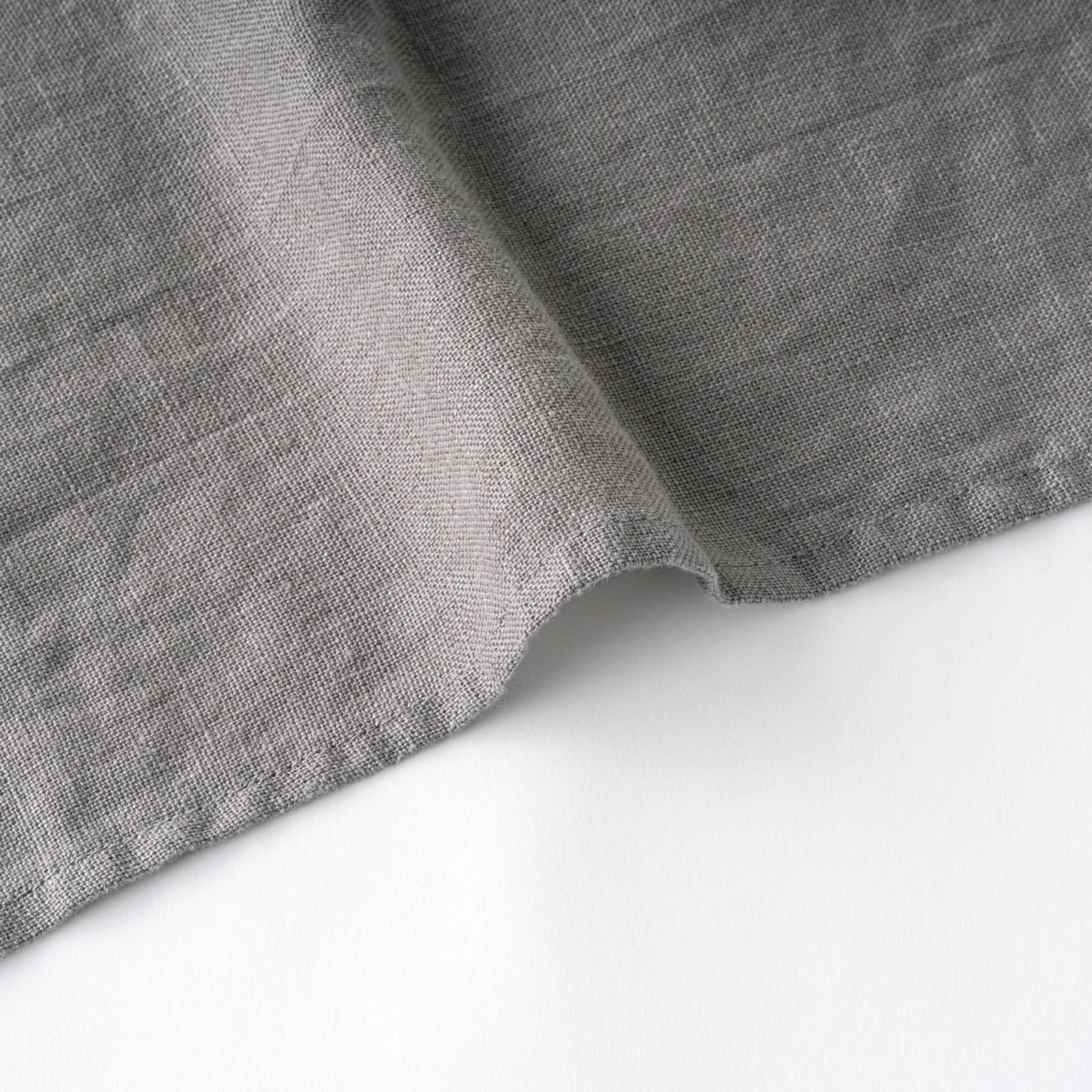 SONORO _ リネン マルチクロス _ ダークグレイ