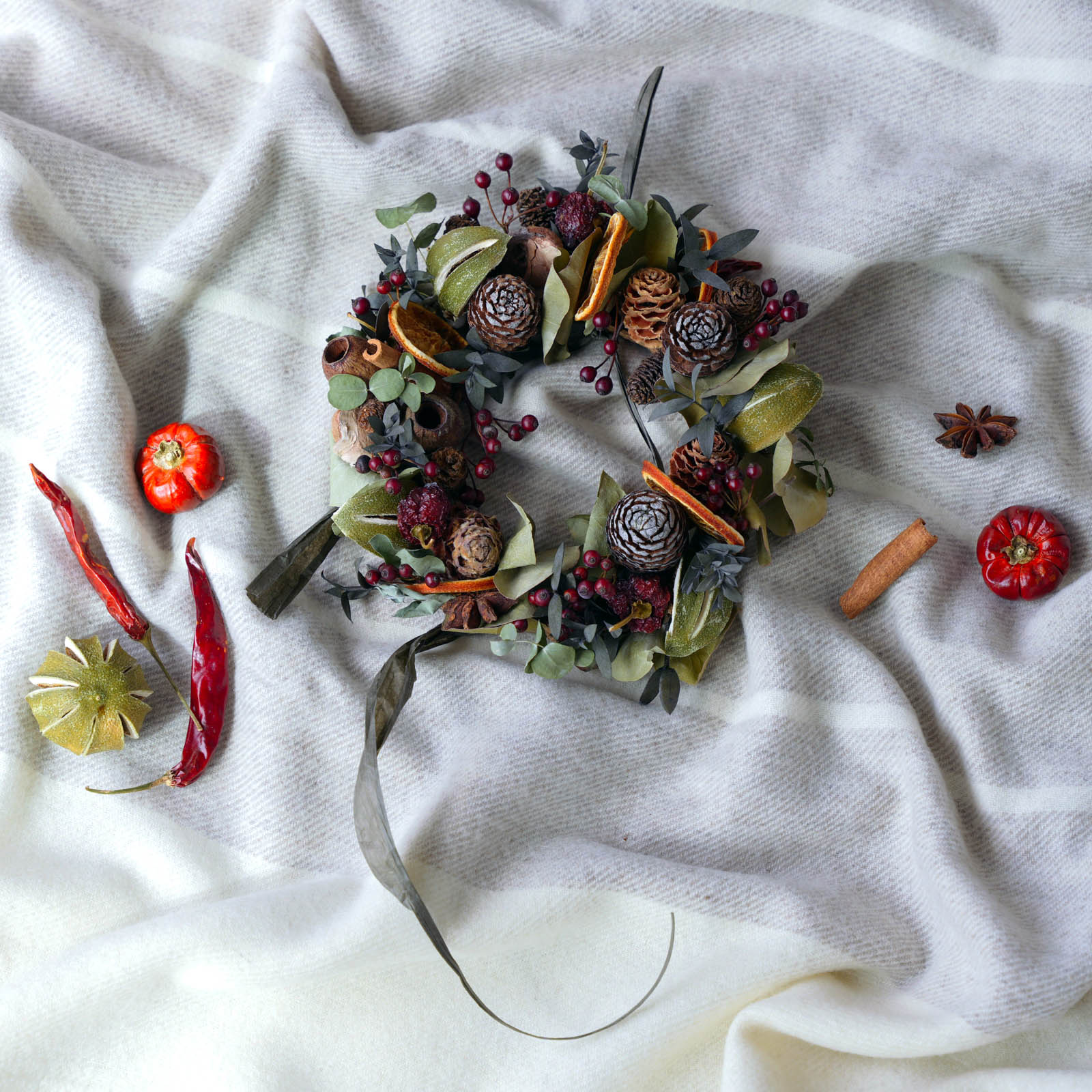 Harvest Festival Wreath 　ワークショップ