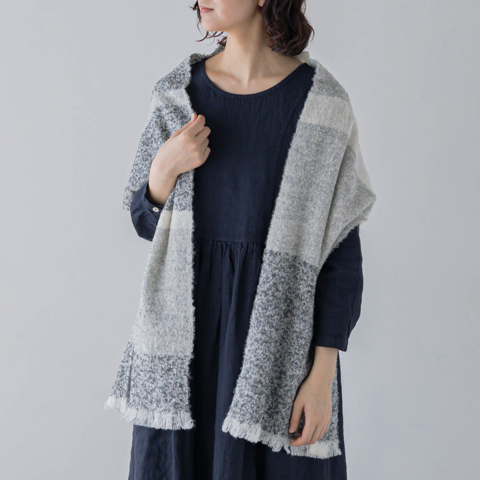 アルパカ ストール _ カラバヤ