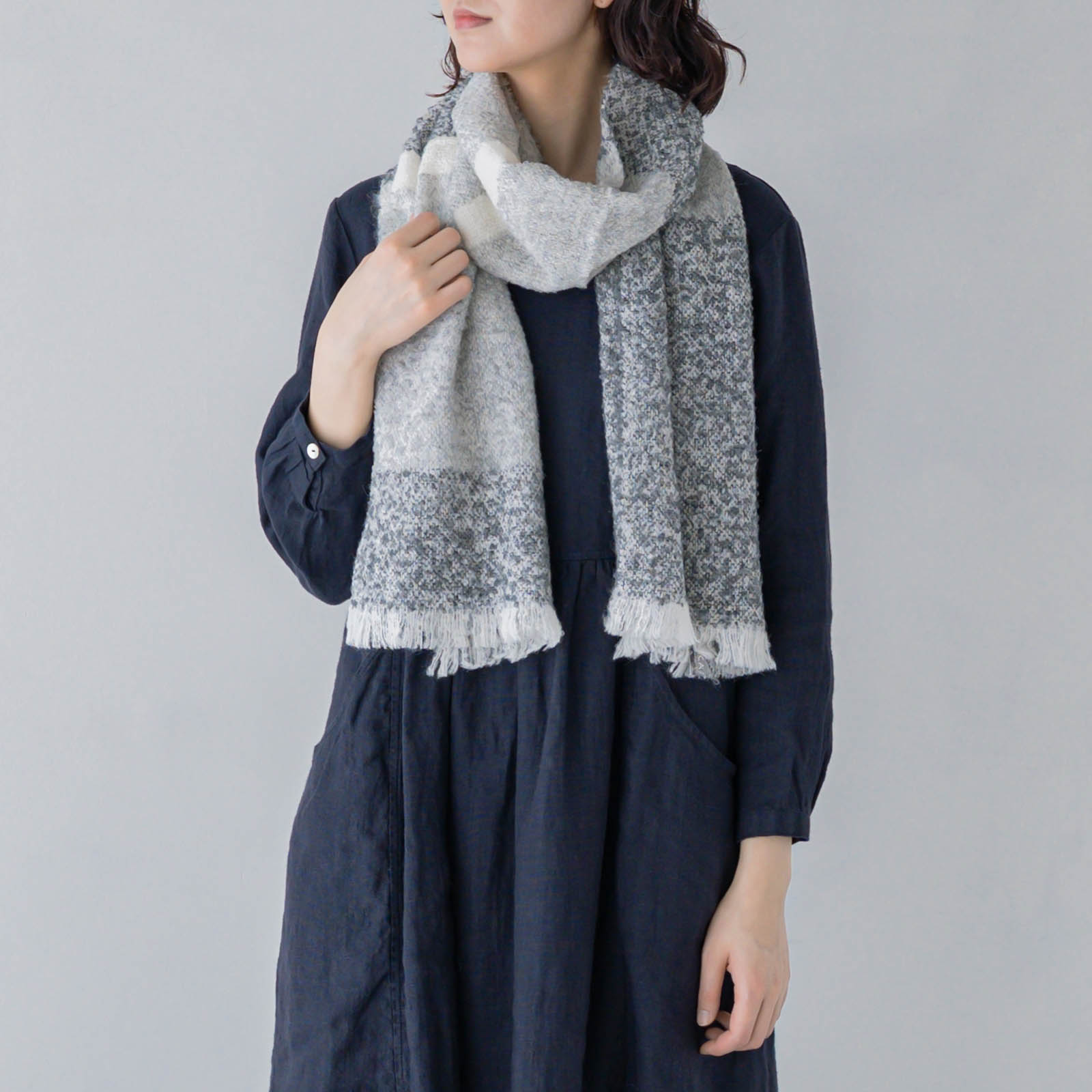 アルパカ ストール _ カラバヤ