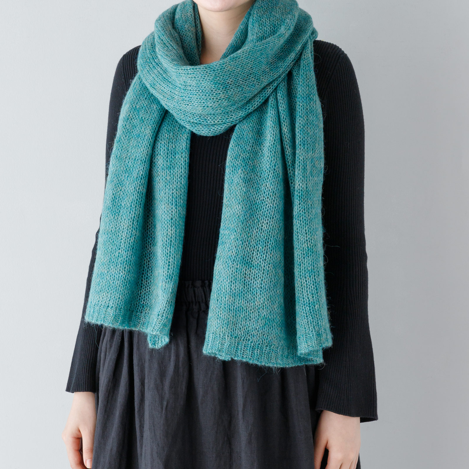 アルパカ ストール _ シエナ