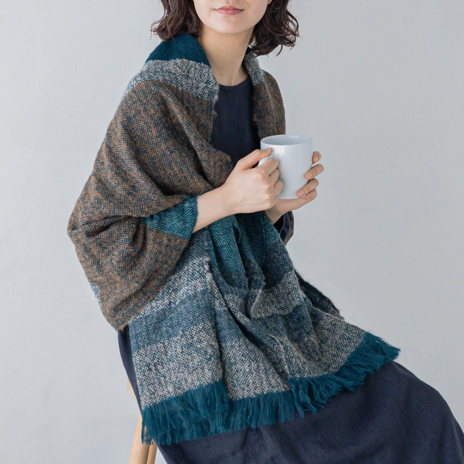 アルパカ ストール _ チクラヨ