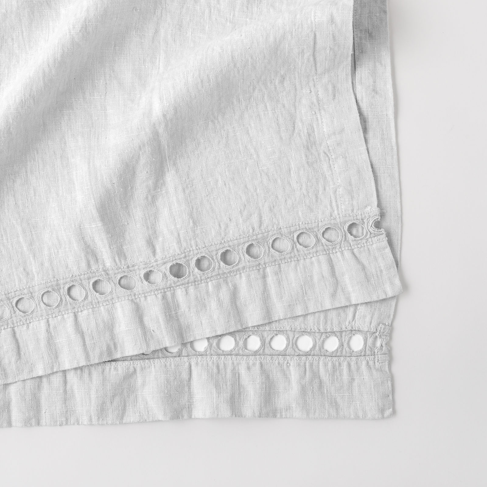 テーブルランナー _ ホールレース _ ライトブルー