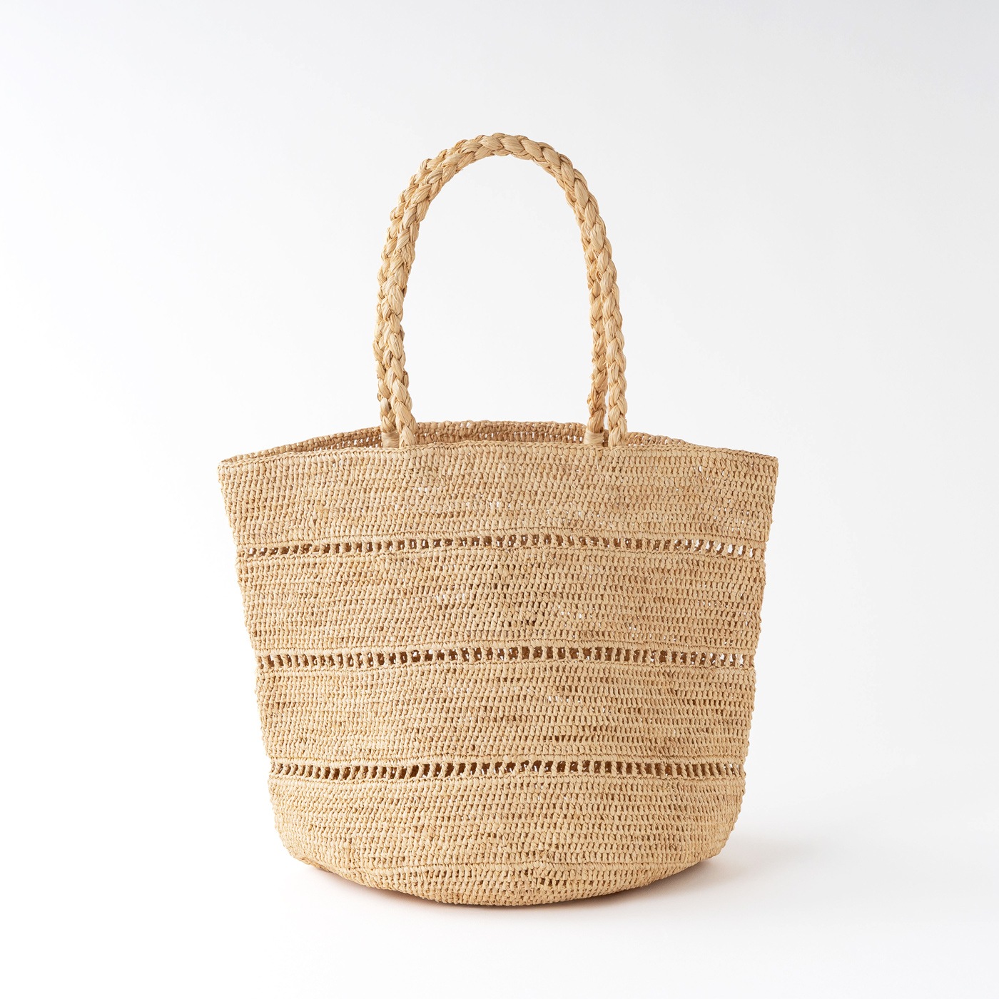 HOLLY ラフィアバッグ Natural