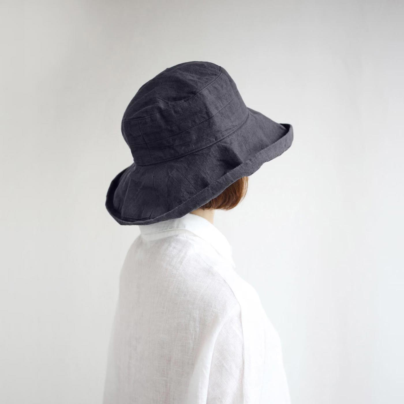 【5月中旬入荷予定】 _ ハット マノン _ チャコールグレイ