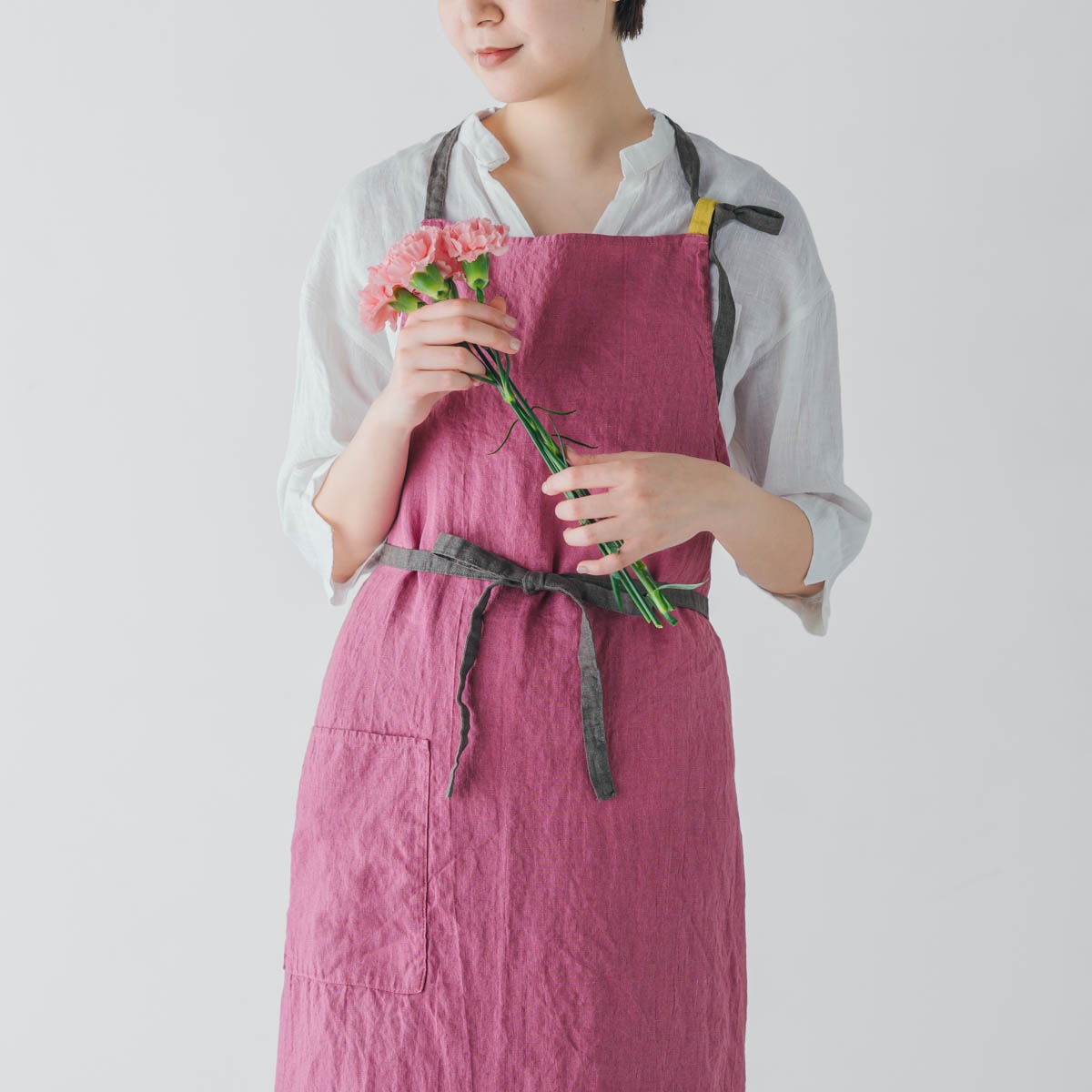 フルエプロン マノン _ マゼンタ