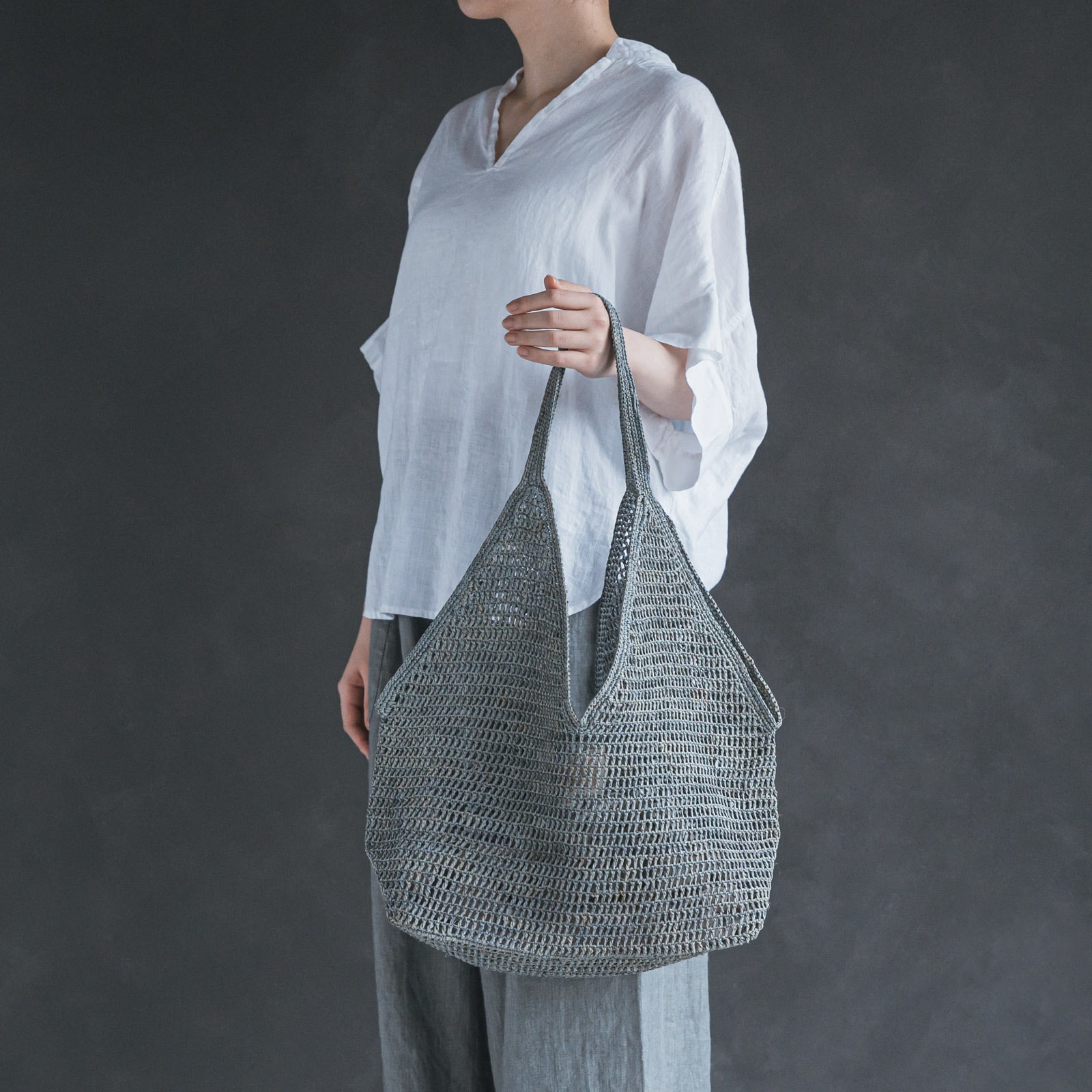 【MADE IN MADA】OMBINISOA ラフィアバッグ OMBINISOA Bag - Raphia Bag - Made In Mada