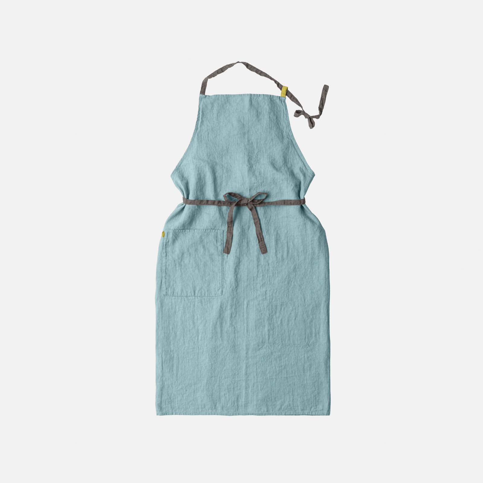 【5月中旬入荷予定】 _ フルエプロン マノン _ コーラルブルー