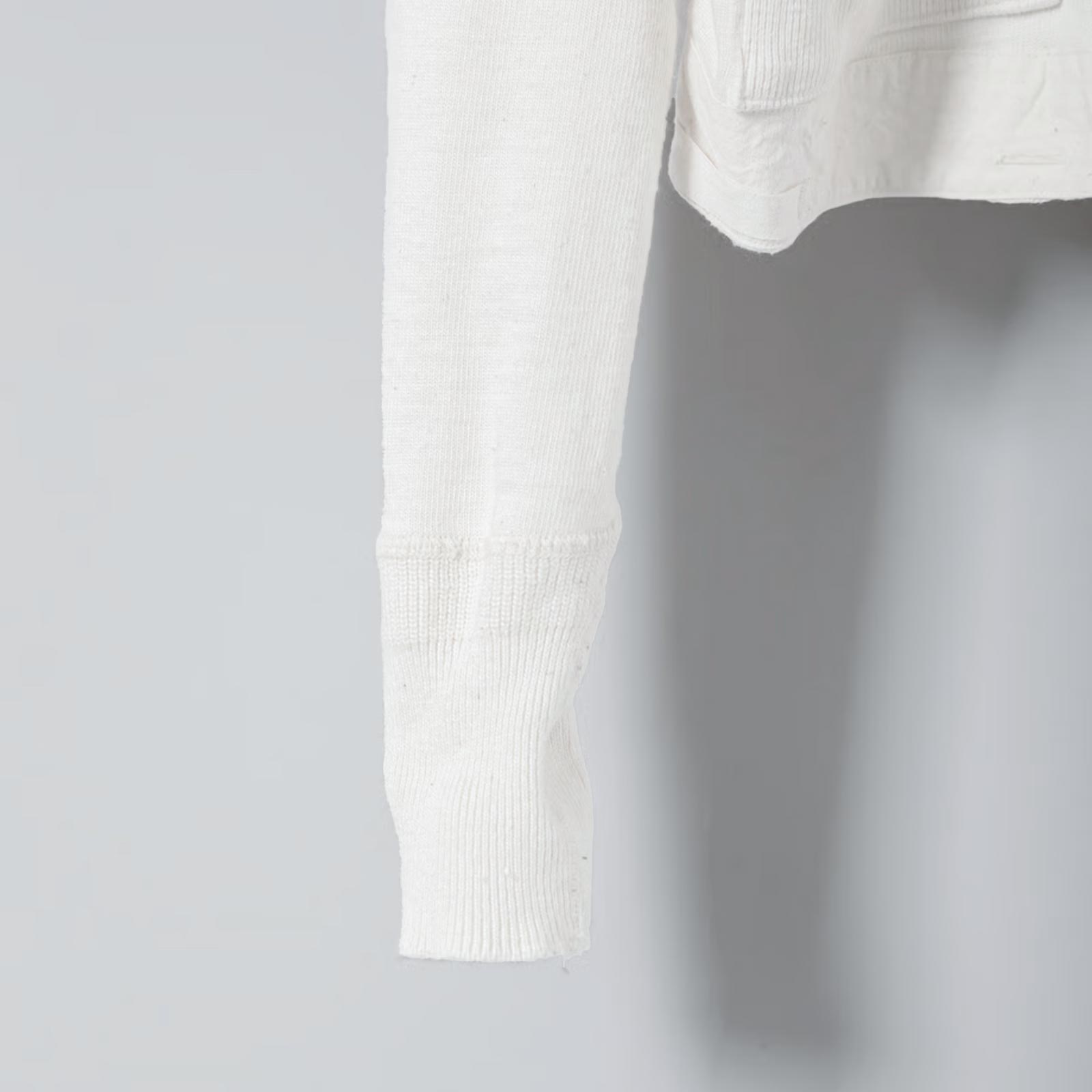 ARTE POVERA _ スウェーデンアンダーパンツ リメイク ボレロカーデ ホワイト