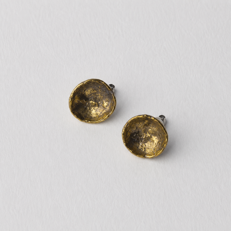 ピアス 知欲 真鍮