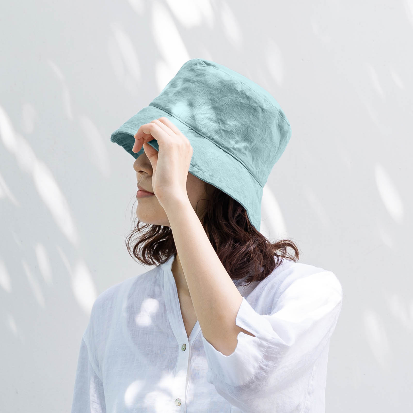 ハット エルマ _ コーラルブルー