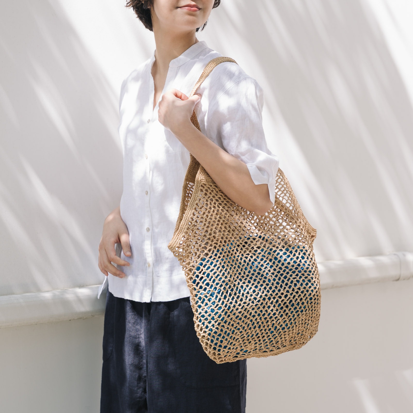 NIRINA ラフィアバッグ　Natural