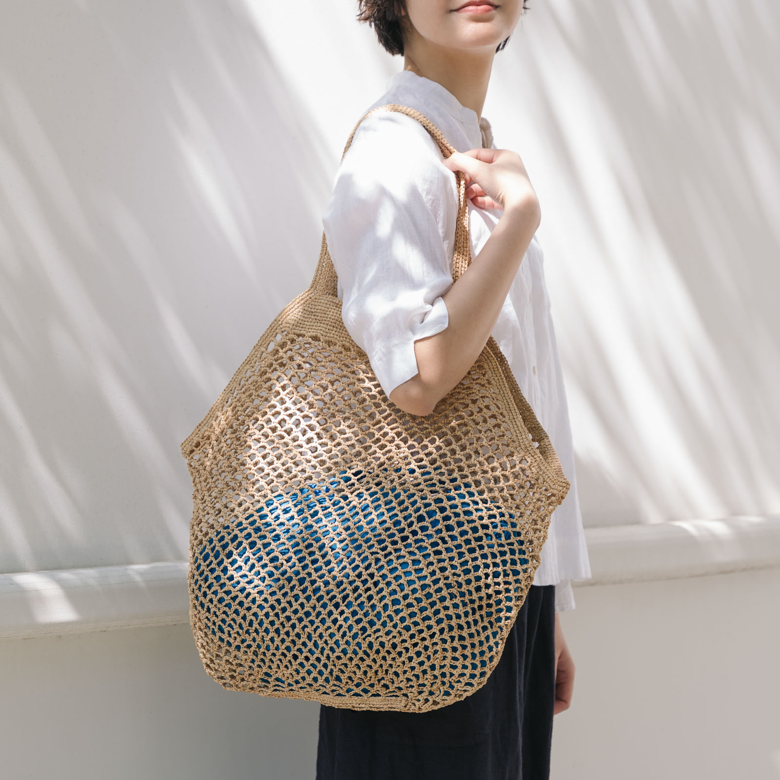 NIRINA ラフィアバッグ　Natural