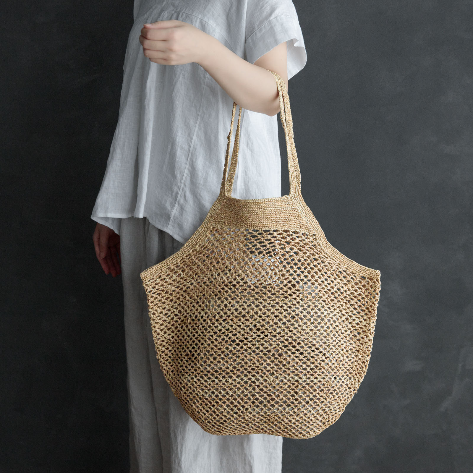 NIRINA ラフィアバッグ　Natural