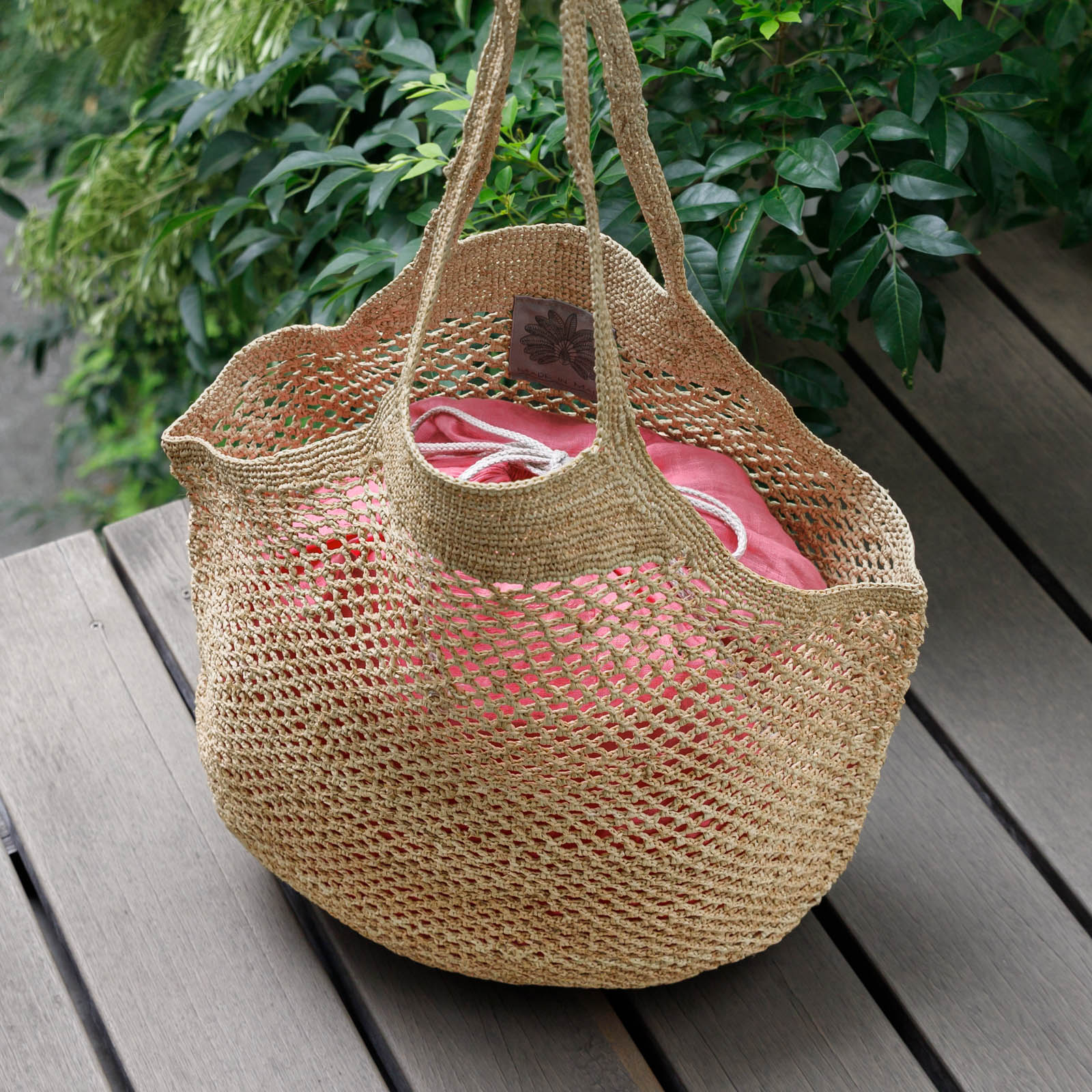 NIRINA ラフィアバッグ　Natural