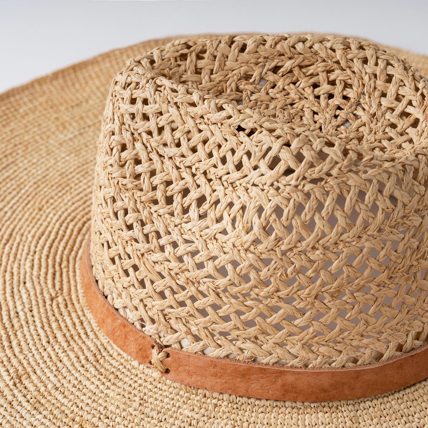 SOARY L ラフィアハット　Natural