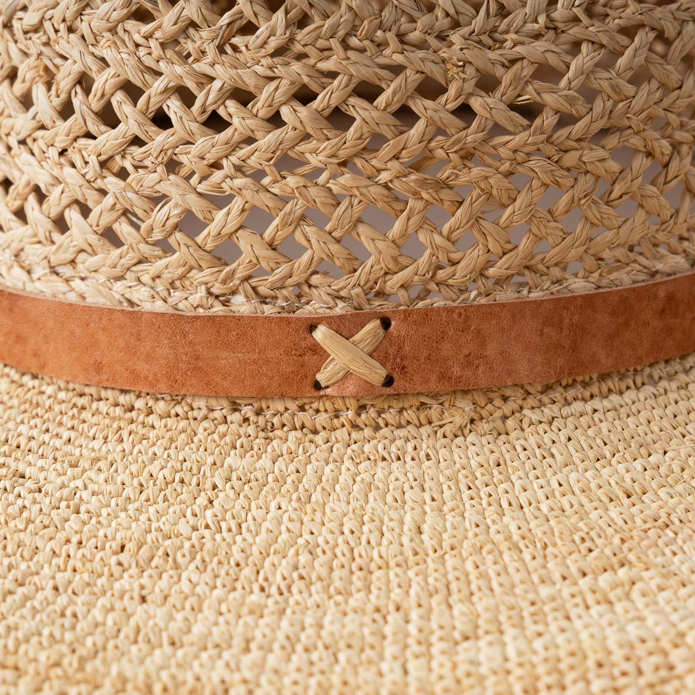 SOARY L ラフィアハット　Natural