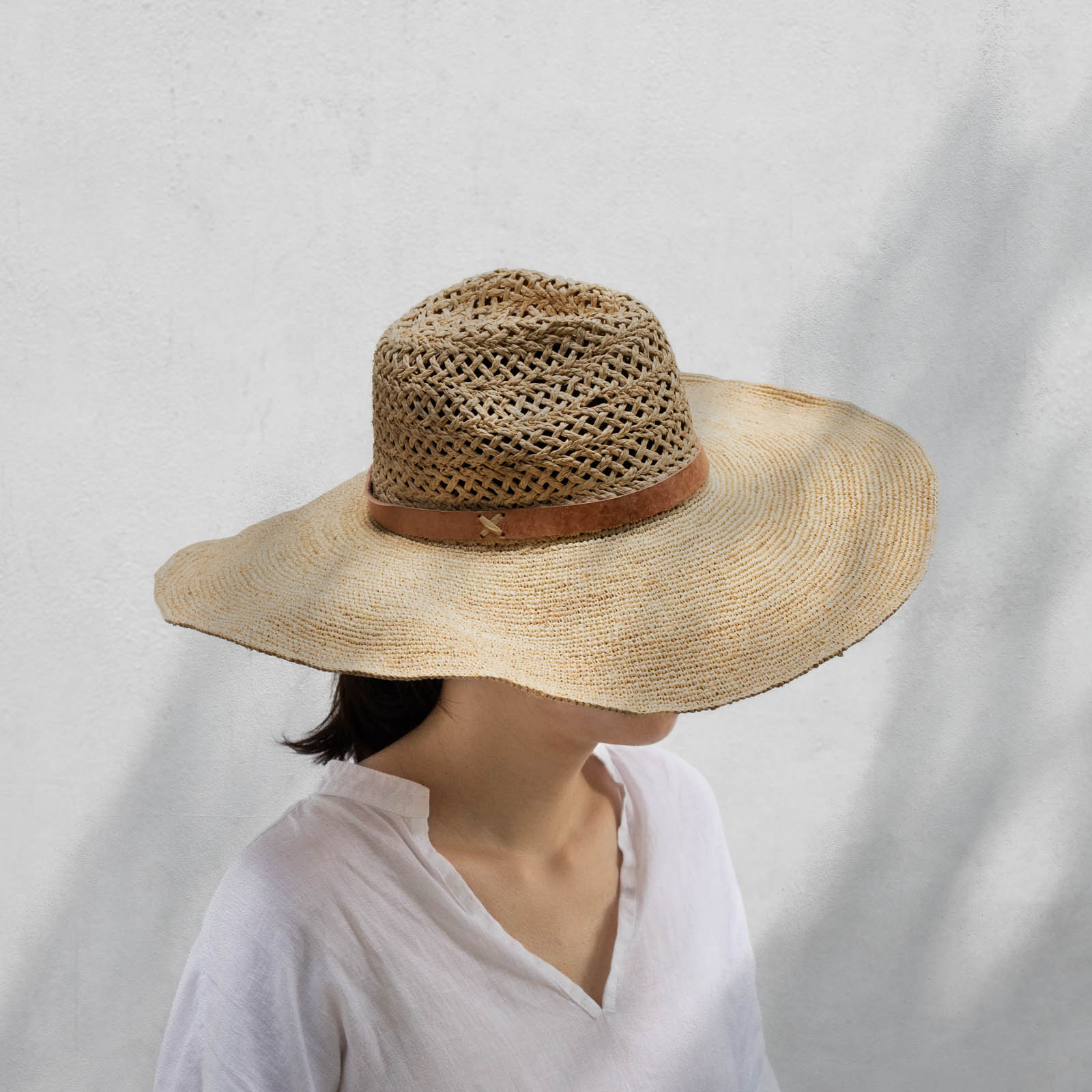 SOARY L ラフィアハット　Natural