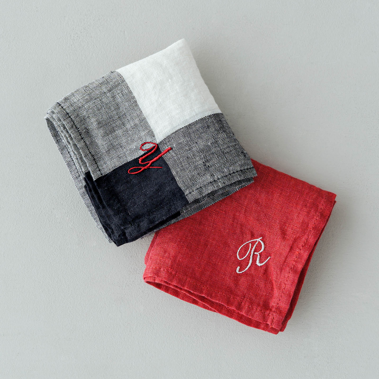 ハンカチ クアドロ _ ブラン